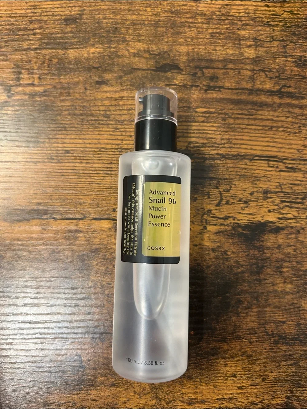 COSRX Advanced Snail 96 Mucin Power Essence - Clear Bottle